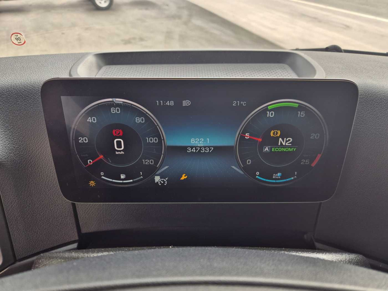 Cabeza tractora Mercedes-Benz Actros 1840 LSnRL Retarder Hubsattelplatte Xenon: foto 14 Cabeza tractora Mercedes-Benz Actros 1840 LSnRL Retarder Hubsattelplatte Xenon: foto 14