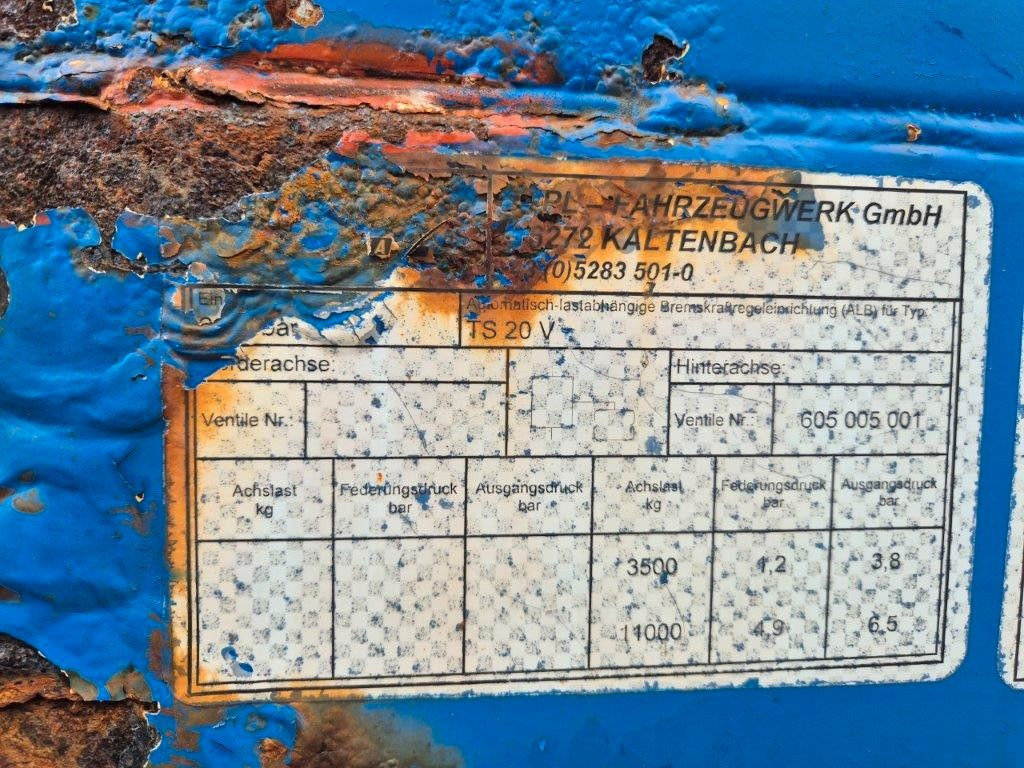 Semirremolque góndola rebajadas EMPL TS20 Sattel-Tiefllader 26.200kg Nutzlast: foto 24 Semirremolque góndola rebajadas EMPL TS20 Sattel-Tiefllader 26.200kg Nutzlast: foto 24