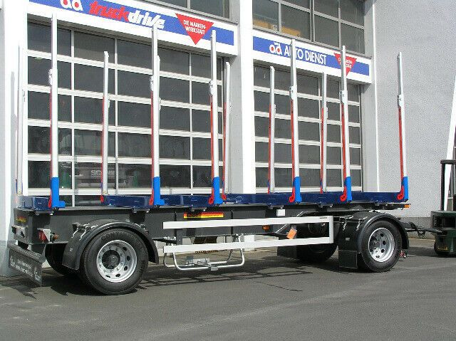 Ebert KHA 18 Kurzholz-Anhänger NEU - Remolque maderero: foto 2 Ebert KHA 18 Kurzholz-Anhänger NEU - Remolque maderero: foto 2