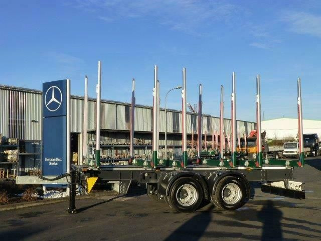 Ebert KHZA 18 Tandem-Kurzholz-Anhänger NEU - Remolque maderero: foto 3 Ebert KHZA 18 Tandem-Kurzholz-Anhänger NEU - Remolque maderero: foto 3