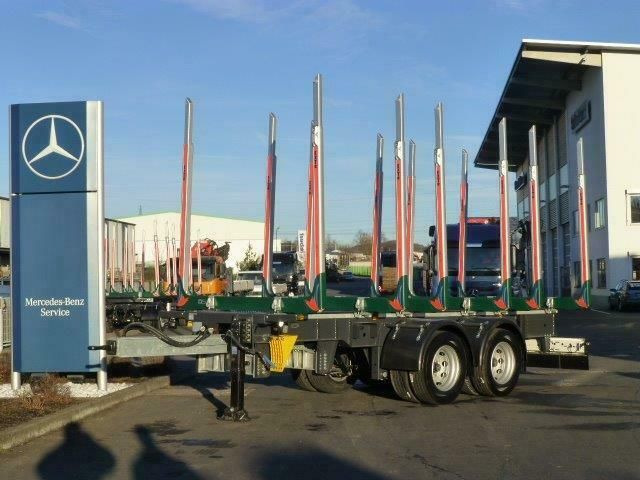 Ebert KHZA 18 Tandem-Kurzholz-Anhänger NEU - Remolque maderero: foto 2 Ebert KHZA 18 Tandem-Kurzholz-Anhänger NEU - Remolque maderero: foto 2