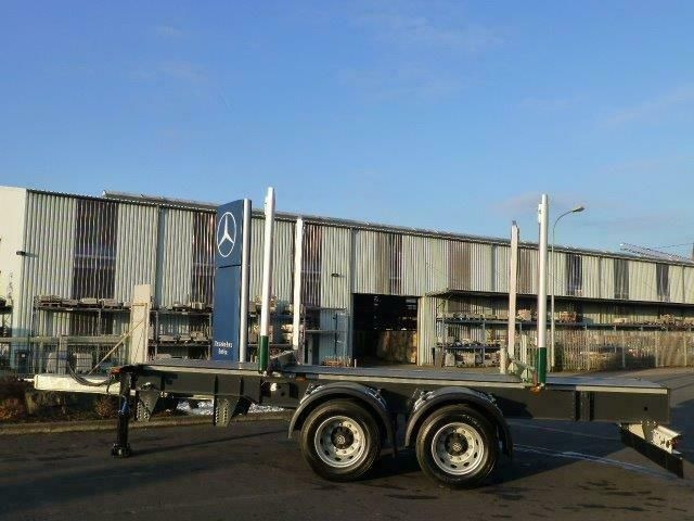 Ebert KHZA 18 Tandem-Kurzholz-Anhänger NEU - Remolque maderero: foto 2 Ebert KHZA 18 Tandem-Kurzholz-Anhänger NEU - Remolque maderero: foto 2