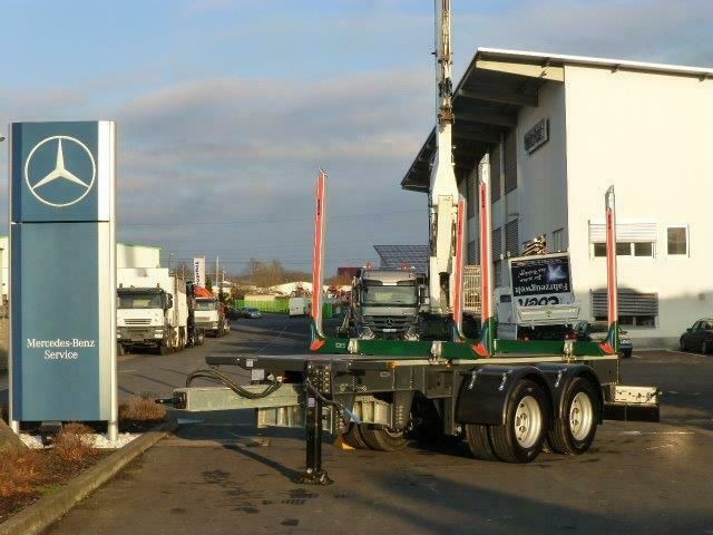 Ebert KHZA 18 Tandem-Kurzholz-Anhänger NEU - Remolque maderero: foto 5 Ebert KHZA 18 Tandem-Kurzholz-Anhänger NEU - Remolque maderero: foto 5