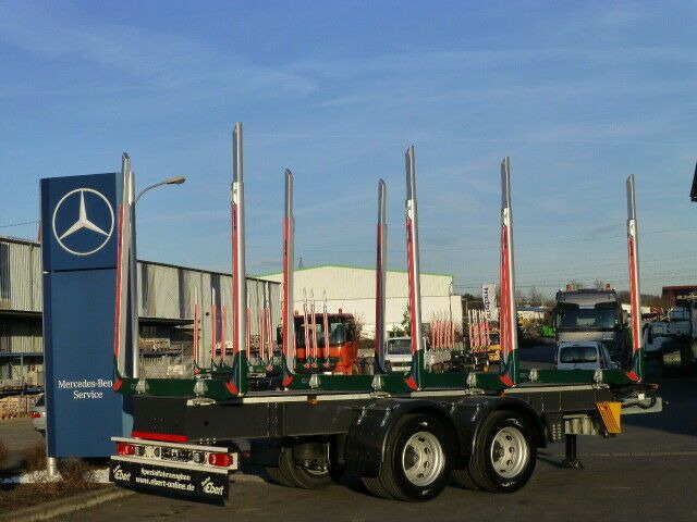 Ebert KHZA 18 Tandem-Kurzholz-Anhänger NEU - Remolque maderero: foto 2 Ebert KHZA 18 Tandem-Kurzholz-Anhänger NEU - Remolque maderero: foto 2