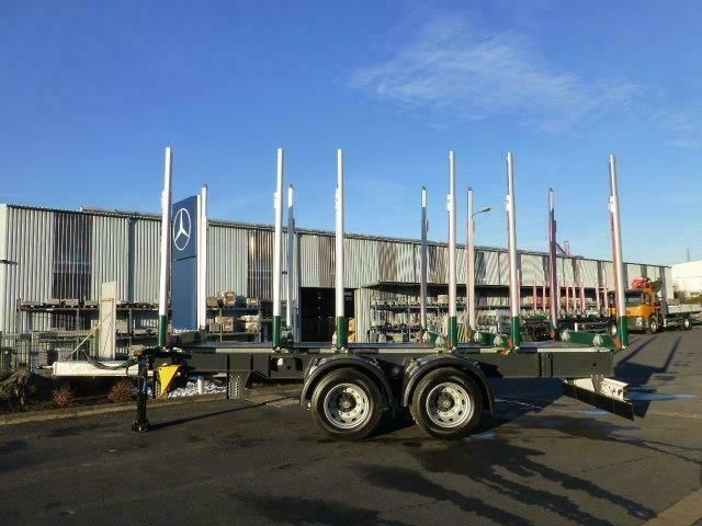 Ebert KHZA 18 Tandem-Kurzholz-Anhänger NEU - Remolque maderero: foto 4 Ebert KHZA 18 Tandem-Kurzholz-Anhänger NEU - Remolque maderero: foto 4