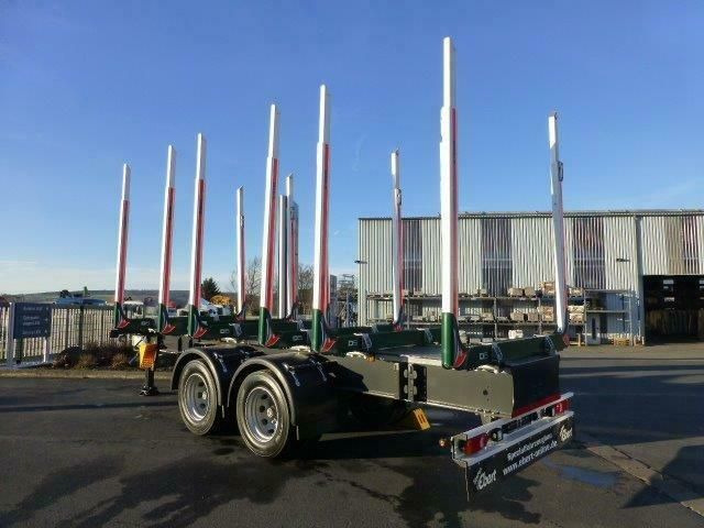 Ebert KHZA 18 Tandem-Kurzholz-Anhänger NEU - Remolque maderero: foto 5 Ebert KHZA 18 Tandem-Kurzholz-Anhänger NEU - Remolque maderero: foto 5