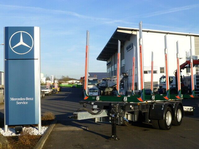 Ebert KHZA 18 Tandem-Kurzholz-Anhänger NEU Ebert KHZA 18 Tandem-Kurzholz-Anhänger NEU - Remolque maderero: foto 1 Ebert KHZA 18 Tandem-Kurzholz-Anhänger NEU Ebert KHZA 18 Tandem-Kurzholz-Anhänger NEU - Remolque maderero: foto 1