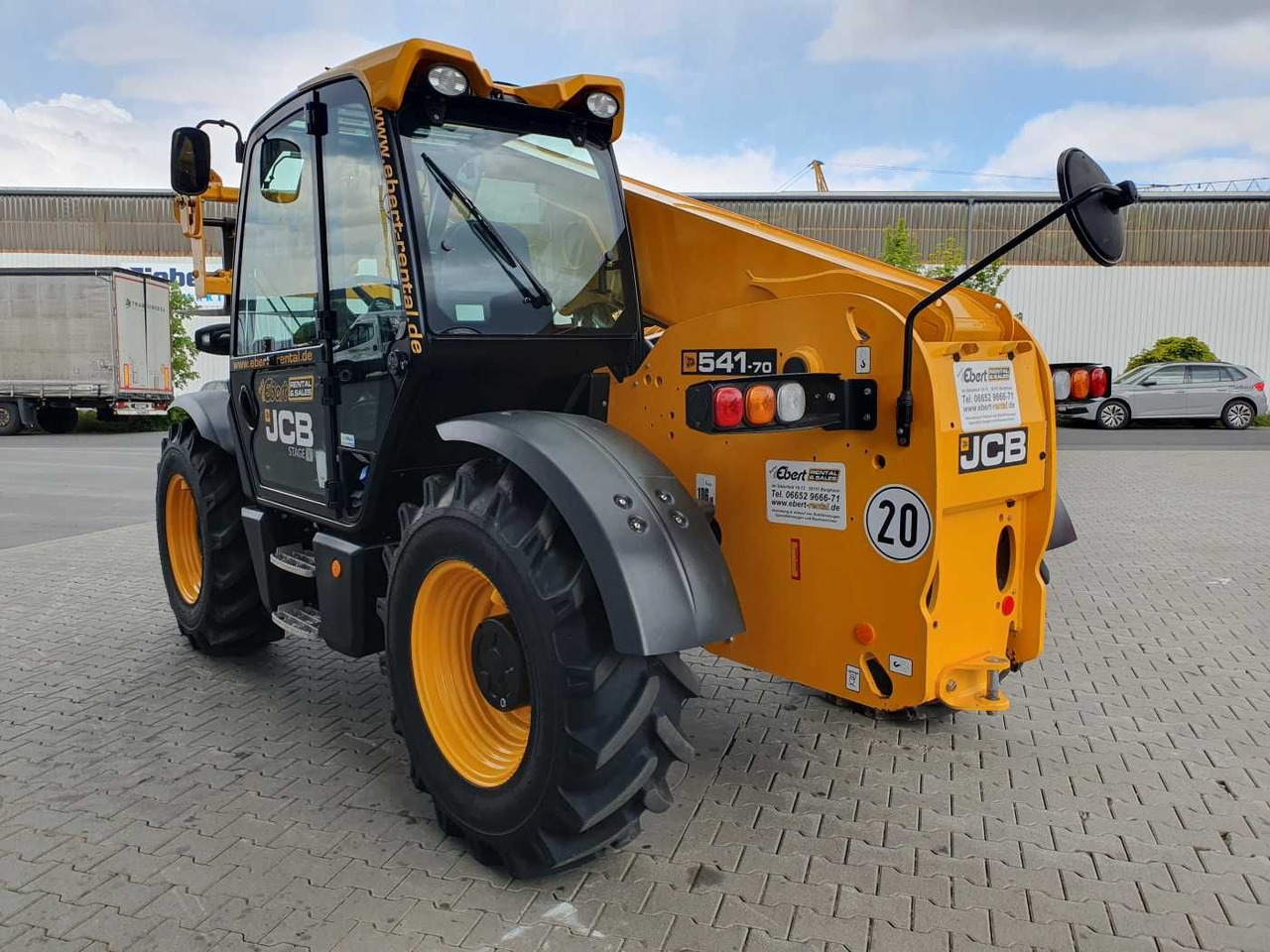 JCB 541-70 / nur 438h / 2022 / 4.100kg / 7m / 109PS - Manipulador telescópico: foto 5 JCB 541-70 / nur 438h / 2022 / 4.100kg / 7m / 109PS - Manipulador telescópico: foto 5