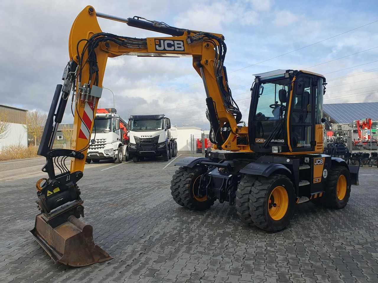 JCB Hydradig HD 110WT / 2022 / nur 239h! / Powertilt - Excavadora de ruedas: foto 5 JCB Hydradig HD 110WT / 2022 / nur 239h! / Powertilt - Excavadora de ruedas: foto 5