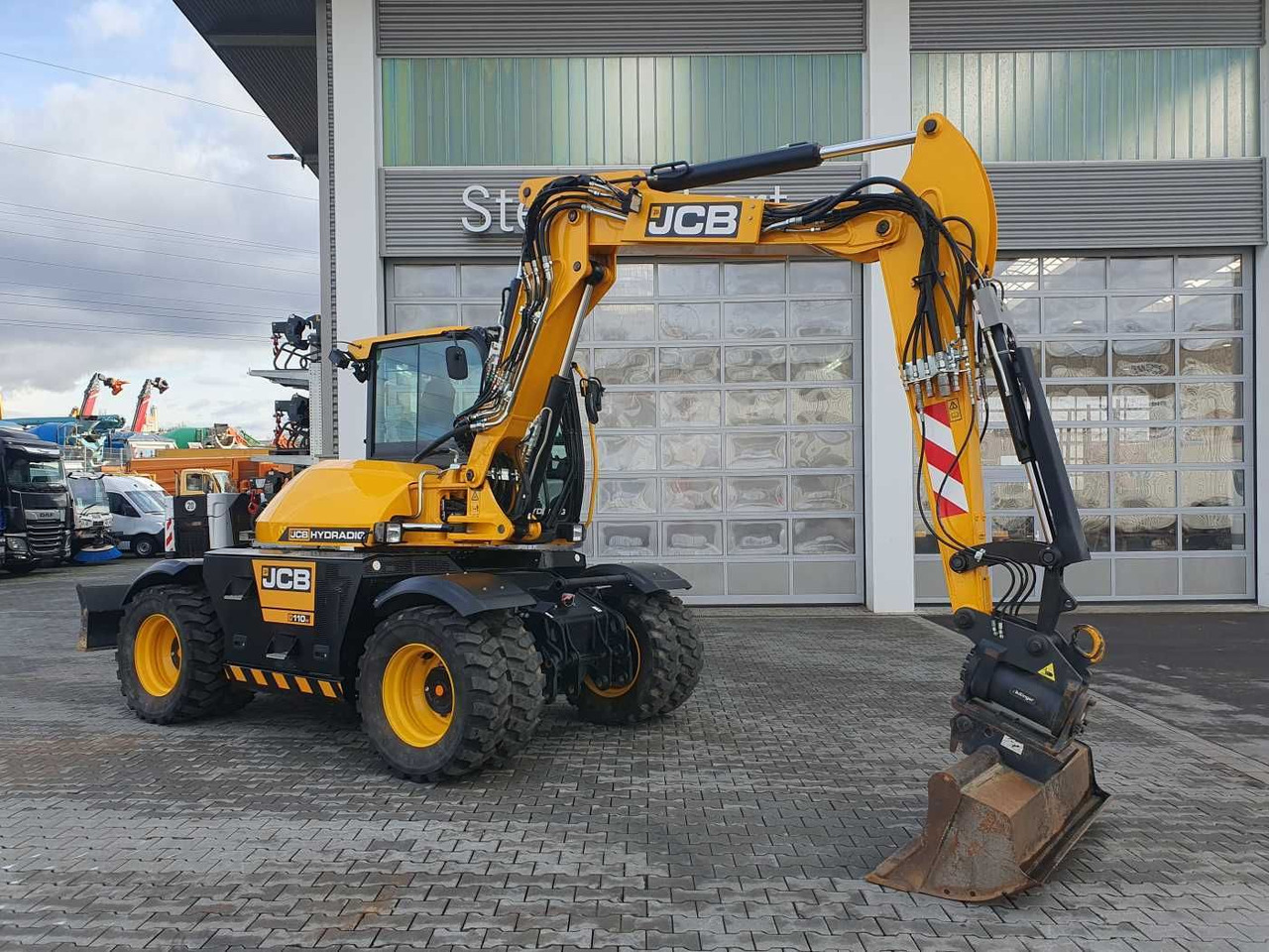 JCB Hydradig HD 110WT / 2022 / nur 239h! / Powertilt - Excavadora de ruedas: foto 1 JCB Hydradig HD 110WT / 2022 / nur 239h! / Powertilt - Excavadora de ruedas: foto 1