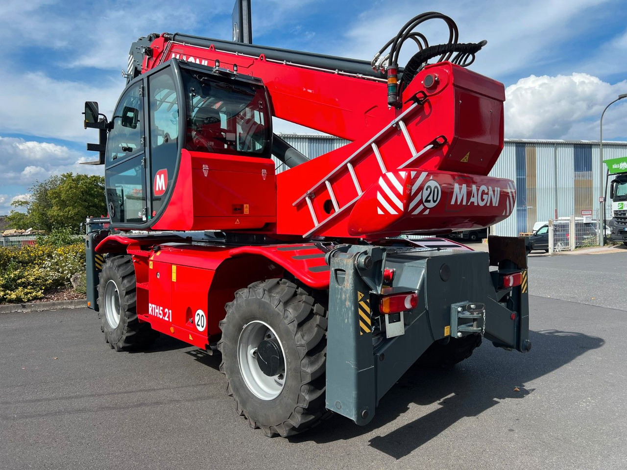 Magni RTH 5.21 Roto / Funk / Gabel / nur 419h - Manipulador telescópico: foto 3 Magni RTH 5.21 Roto / Funk / Gabel / nur 419h - Manipulador telescópico: foto 3