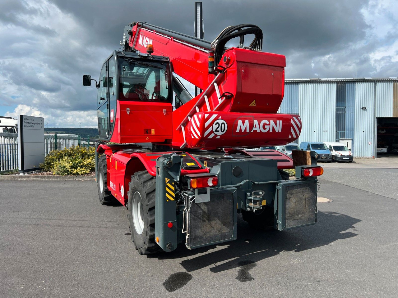 Magni RTH 5.21 Roto / Funk / Gabel / nur 462h - Manipulador telescópico: foto 4 Magni RTH 5.21 Roto / Funk / Gabel / nur 462h - Manipulador telescópico: foto 4