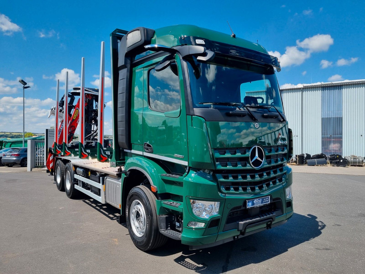 Mercedes-Benz Arocs 2651L 6x4 Palfinger-EPSILON Y Crane M12Z91 - Camión forestal, Camión grúa: foto 2 Mercedes-Benz Arocs 2651L 6x4 Palfinger-EPSILON Y Crane M12Z91 - Camión forestal, Camión grúa: foto 2