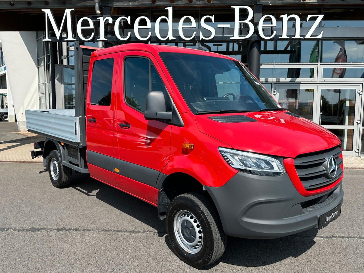Mercedes-Benz Sprinter 319 CDI 4x4 DoKa Klima AHK3,5to - Furgoneta con lona, Furgoneta combi: foto 1 Mercedes-Benz Sprinter 319 CDI 4x4 DoKa Klima AHK3,5to - Furgoneta con lona, Furgoneta combi: foto 1