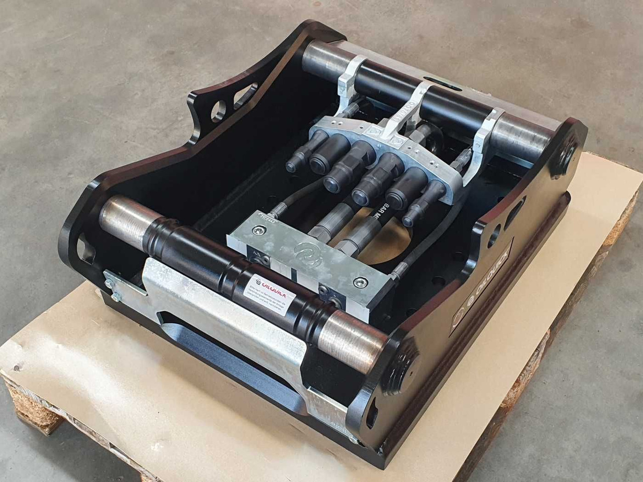 Acoplamiento rápido OilQuick OQ70/55 Adapterplatte für Westtech NEU: foto 8