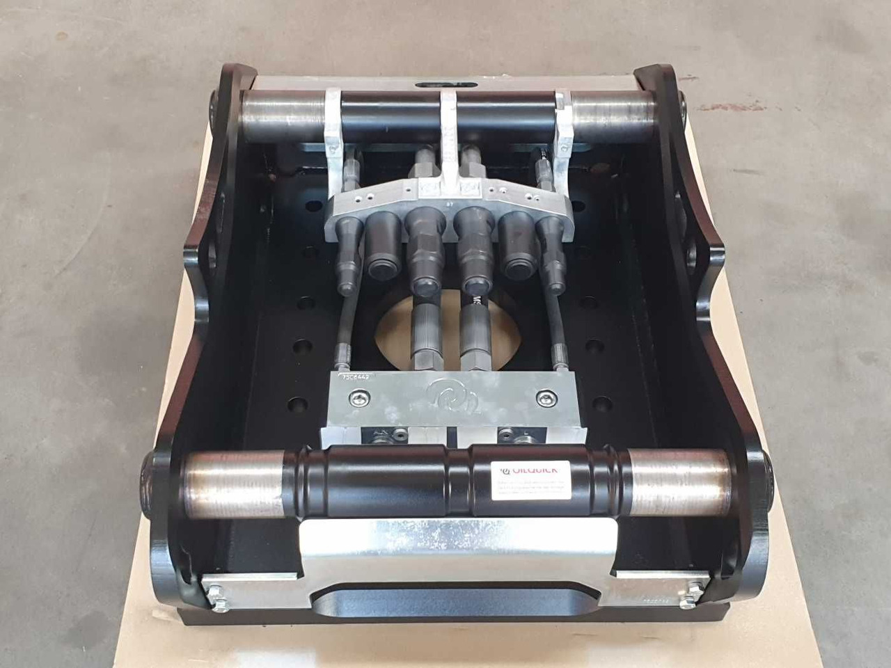 Acoplamiento rápido OilQuick OQ70/55 Adapterplatte für Westtech NEU: foto 7