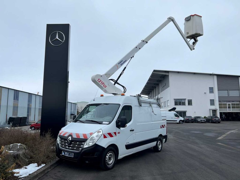 Renault Master 2.3 dCi / France Elevateur 121FCC, 12m - Camión con plataforma elevadora, Furgoneta: foto 1 Renault Master 2.3 dCi / France Elevateur 121FCC, 12m - Camión con plataforma elevadora, Furgoneta: foto 1
