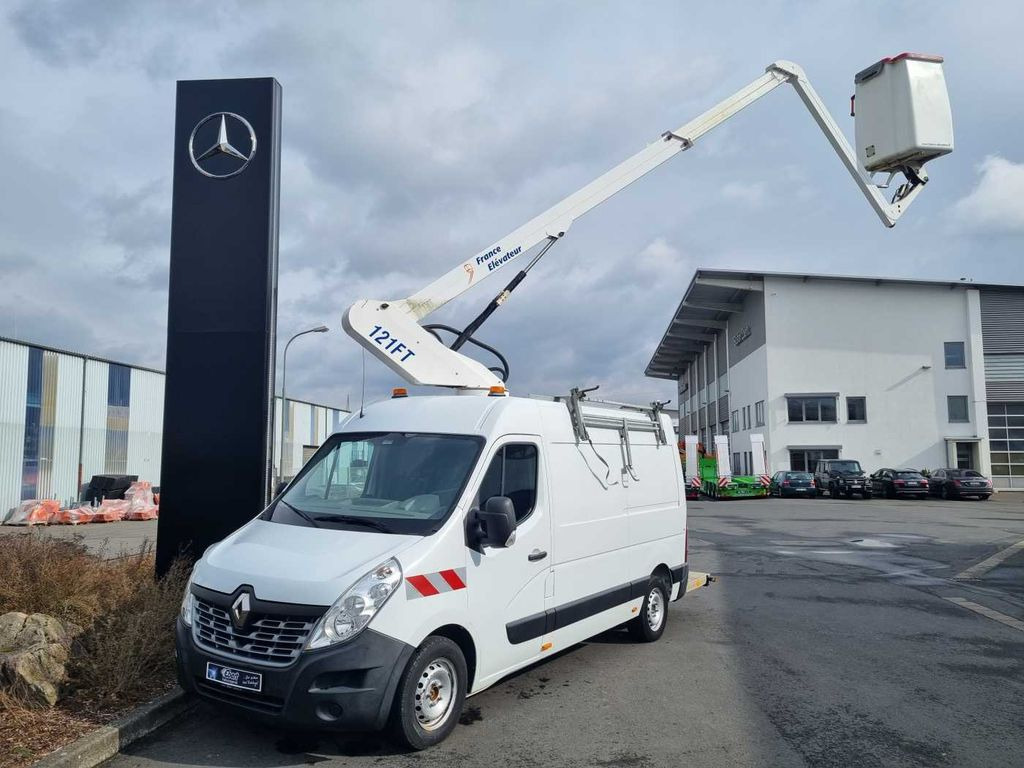 Renault Master 2.3 dCi / France Elevateur 121FT, 12m - Camión con plataforma elevadora, Furgoneta: foto 1 Renault Master 2.3 dCi / France Elevateur 121FT, 12m - Camión con plataforma elevadora, Furgoneta: foto 1