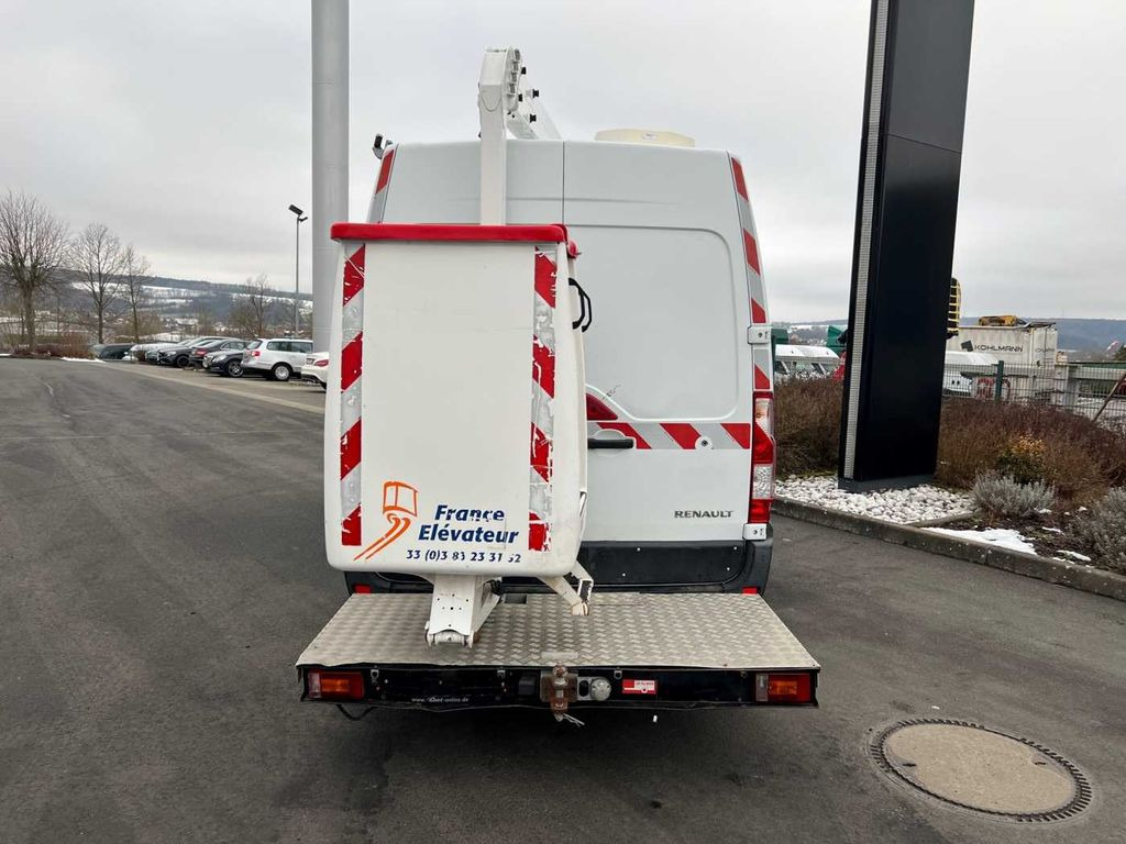 Camión con plataforma elevadora, Furgoneta Renault Master 2.3 dCi / France Elevateur 121FT, 12m: foto 7