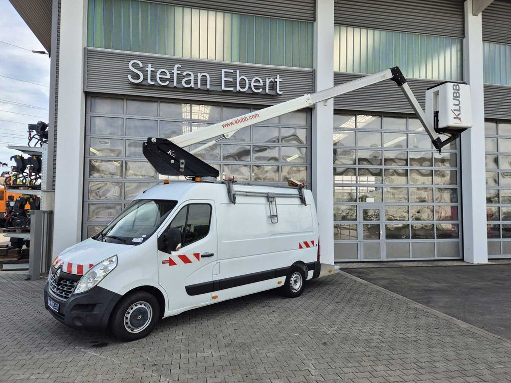 Renault Master 2.3 dCi / KLUBB K32, 12,5m - Camión con plataforma elevadora, Furgoneta: foto 1 Renault Master 2.3 dCi / KLUBB K32, 12,5m - Camión con plataforma elevadora, Furgoneta: foto 1