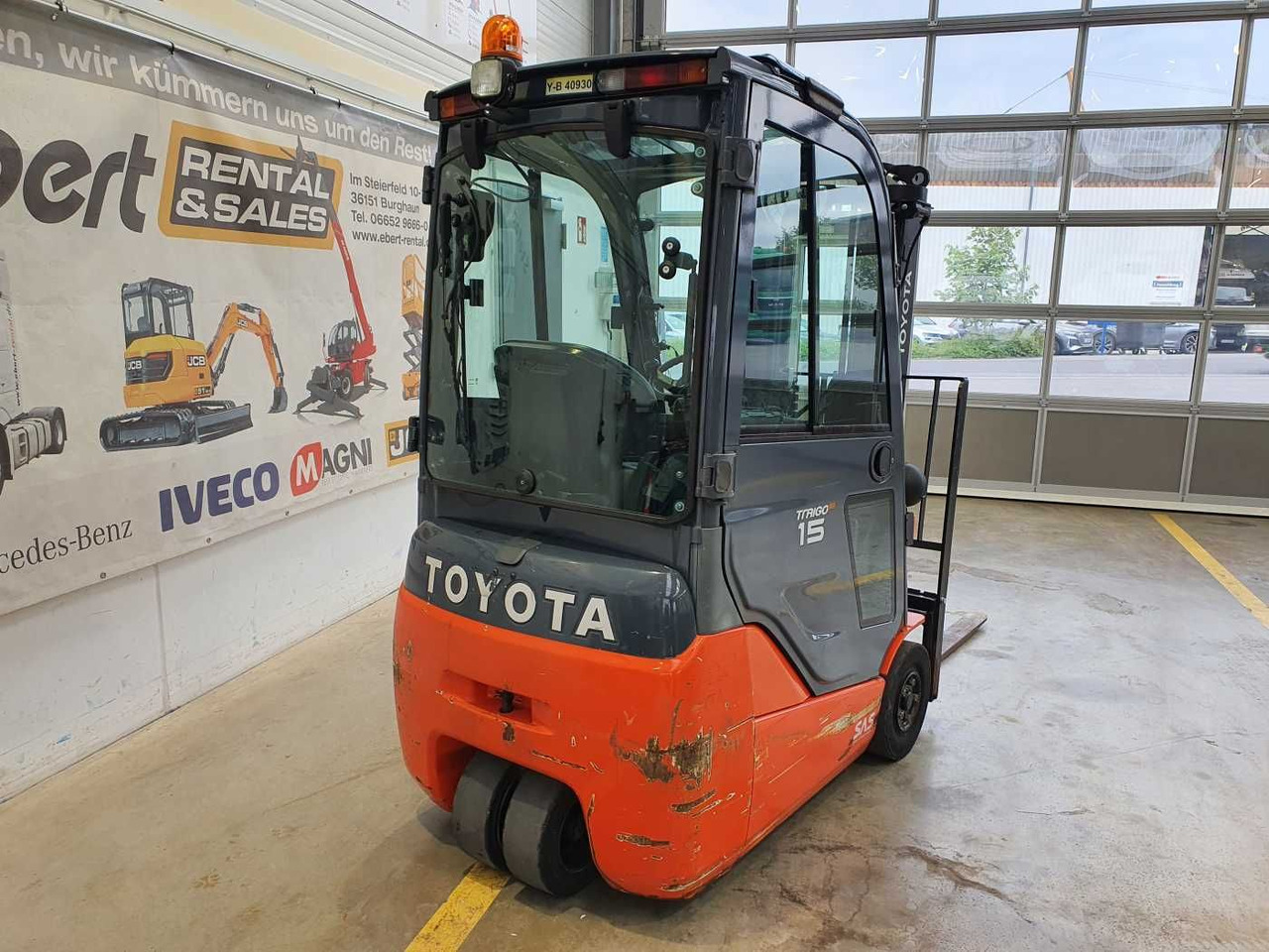Toyota 8FBET15 / Batterie 07/2023 / HH: 4.3m! / 2.849h - Carretilla elevadora eléctrica: foto 4 Toyota 8FBET15 / Batterie 07/2023 / HH: 4.3m! / 2.849h - Carretilla elevadora eléctrica: foto 4