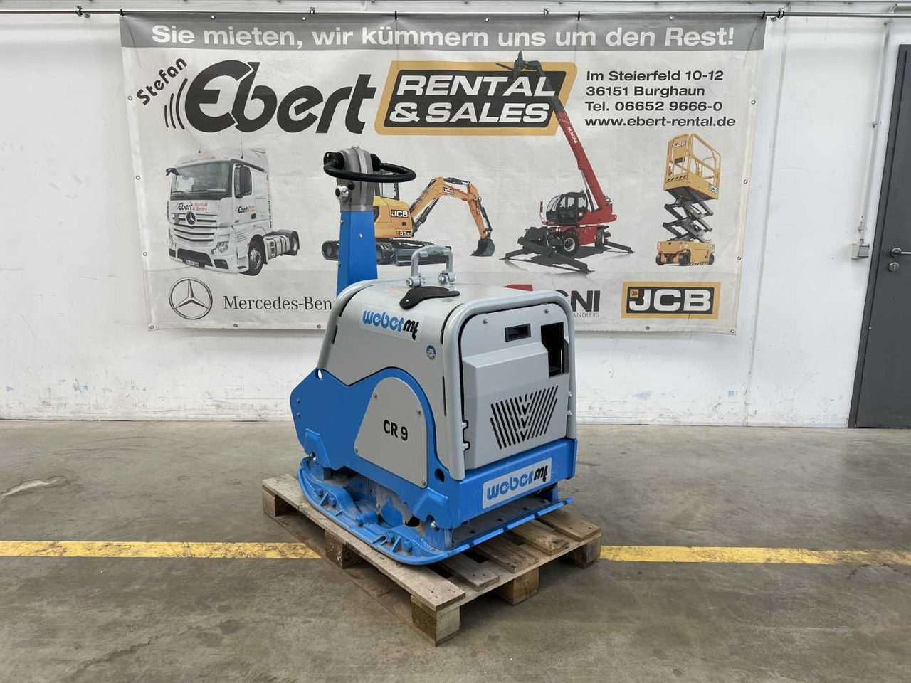 Weber CR 9 Hatz-Diesel / 736kg / E-Start / DEMO - Plancha reversible: foto 1 Weber CR 9 Hatz-Diesel / 736kg / E-Start / DEMO - Plancha reversible: foto 1