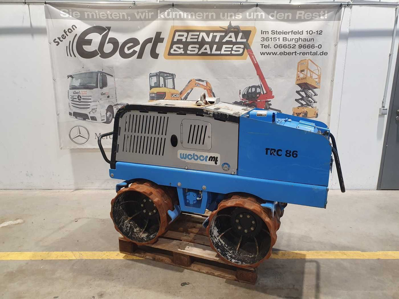 Weber TRC 86 Grabenwalze / 2020 / Funk / nur 112h - Mini compactadora: foto 1 Weber TRC 86 Grabenwalze / 2020 / Funk / nur 112h - Mini compactadora: foto 1