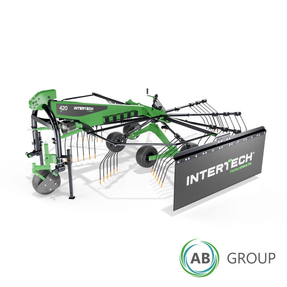 Inter-Tech Rotary Rake ZKT-420, 4.2 m - Henificadora: foto 1 Inter-Tech Rotary Rake ZKT-420, 4.2 m - Henificadora: foto 1