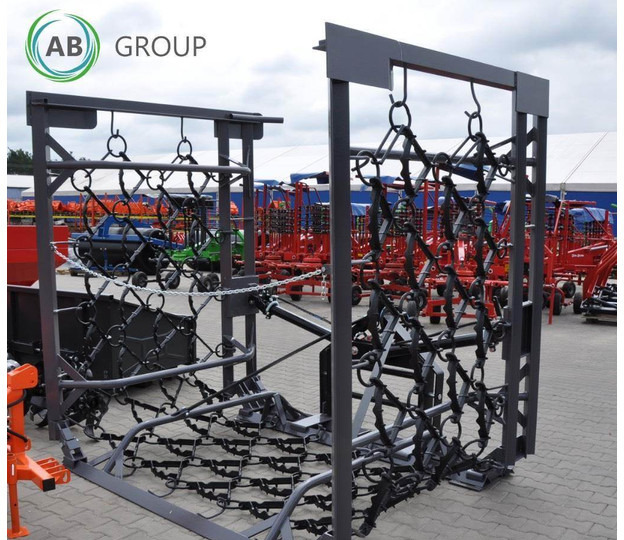 Rastra de cadenas Metal-Technik ciężka włóka łąkowo-polowa 5 m: foto 1