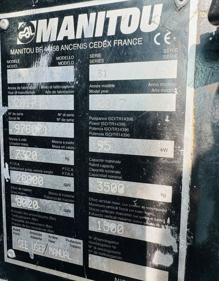 Leasing de Manitou 635-130 PS+ Manitou 635-130 PS+: foto 11 Leasing de Manitou 635-130 PS+ Manitou 635-130 PS+: foto 11