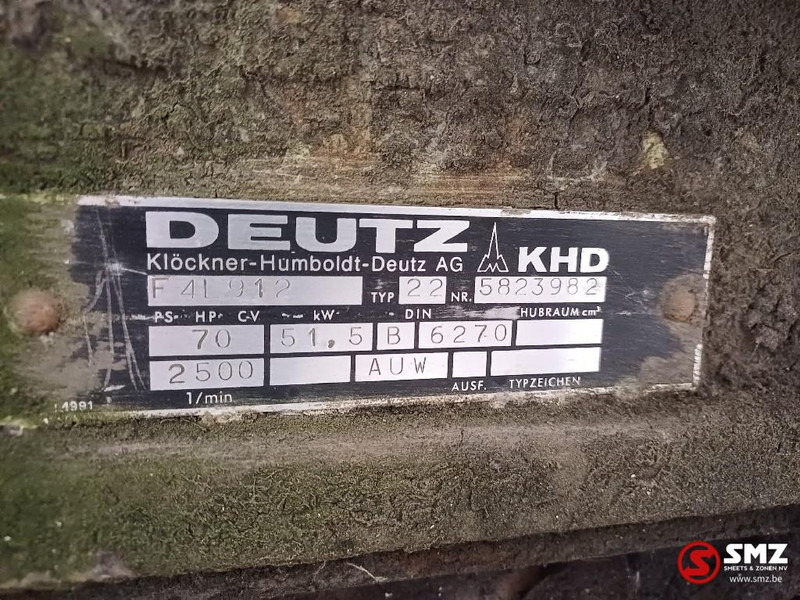 Deutz Occ motor F4L912 Deutz + hydrauliekpomp A4V56HW1.0 - Motor para Camión: foto 5 Deutz Occ motor F4L912 Deutz + hydrauliekpomp A4V56HW1.0 - Motor para Camión: foto 5