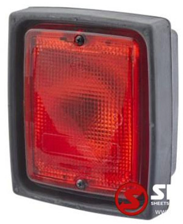 Diversen Mistachterlicht Hella 135x157mm 12V-24V - Faro antiniebla para Camión: foto 1 Diversen Mistachterlicht Hella 135x157mm 12V-24V - Faro antiniebla para Camión: foto 1