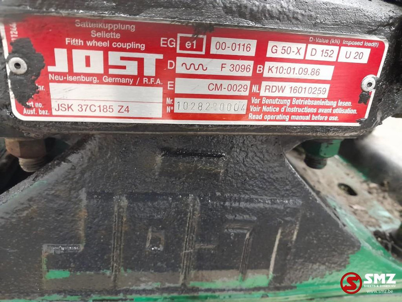 Quinta rueda para Camión jost Occ koppelschotel + montageplaat Jost JSK37C185 Z4: foto 6 Quinta rueda para Camión jost Occ koppelschotel + montageplaat Jost JSK37C185 Z4: foto 6