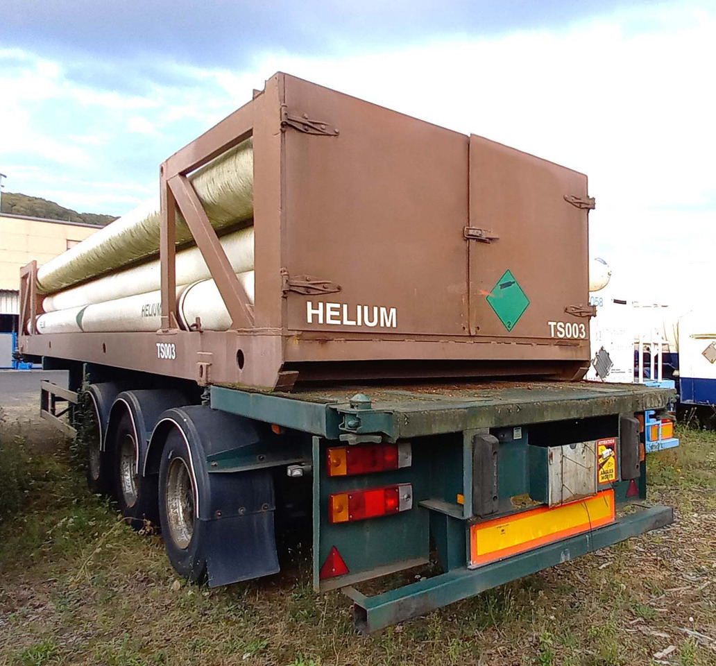 FRUEHAUF Gas tank tube semi-trailer used for compressed helium, hydrogen, Wasserstoff - Semirremolque cisterna: foto 4 FRUEHAUF Gas tank tube semi-trailer used for compressed helium, hydrogen, Wasserstoff - Semirremolque cisterna: foto 4