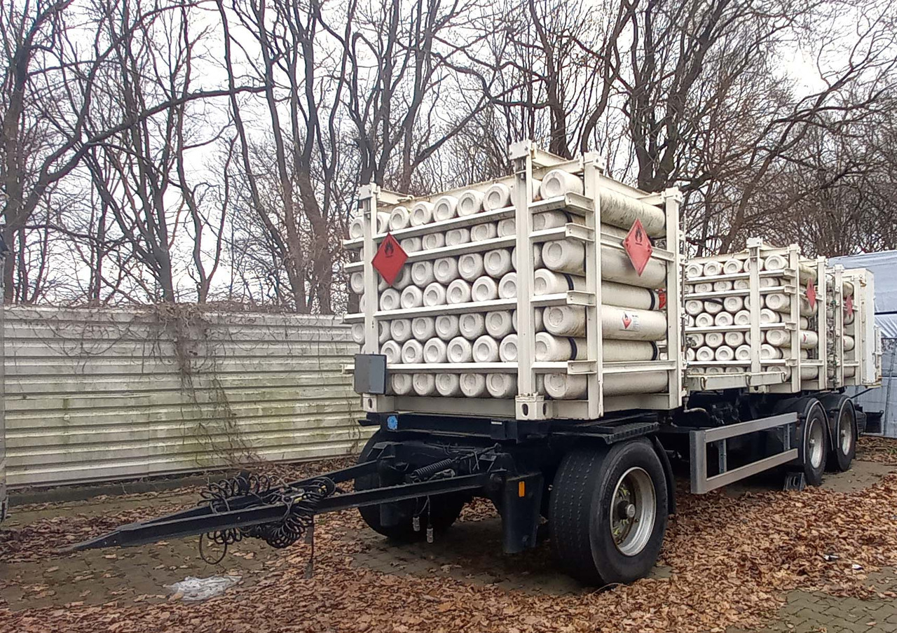 SAMRO Gas semi-trailer tube used for CNG Methane Erdgas 200 Bar - Remolque: foto 1 SAMRO Gas semi-trailer tube used for CNG Methane Erdgas 200 Bar - Remolque: foto 1