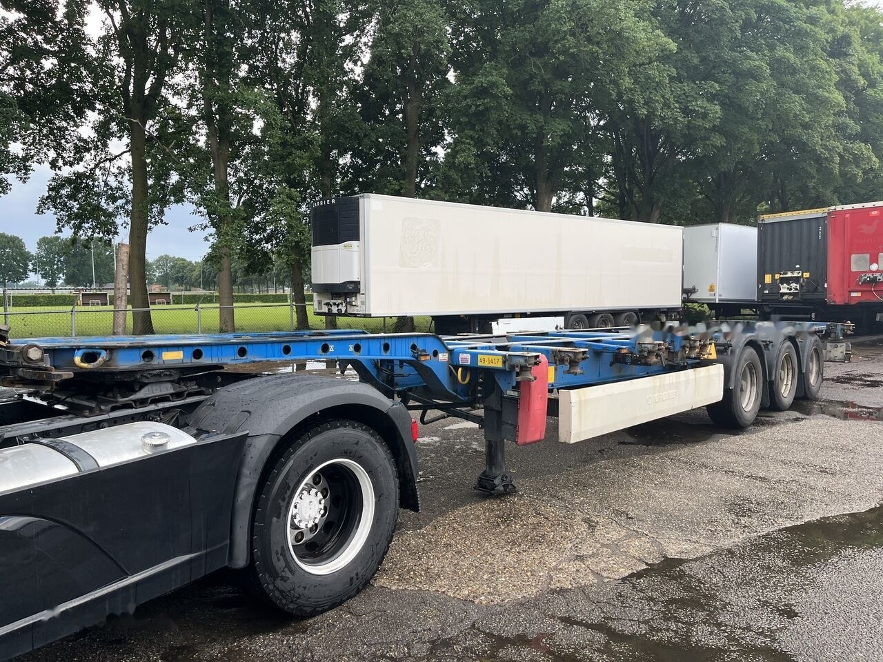 Semirremolque portacontenedore/ Intercambiable para transporte de contenedores Krone: foto 1