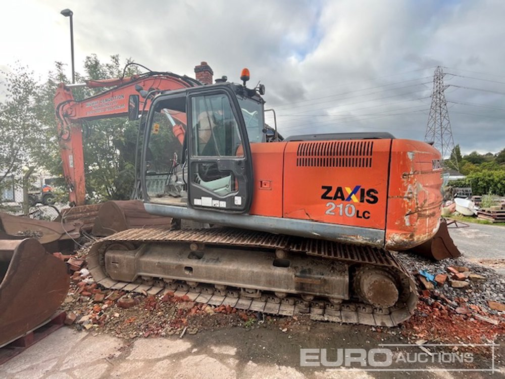 2008 Hitachi ZX210LC-3 - Excavadora de cadenas: foto 1 2008 Hitachi ZX210LC-3 - Excavadora de cadenas: foto 1