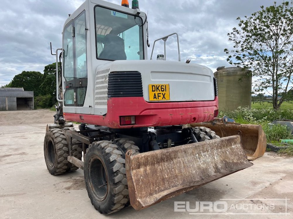 2011 Takeuchi TB175W - Excavadora de ruedas: foto 3 2011 Takeuchi TB175W - Excavadora de ruedas: foto 3