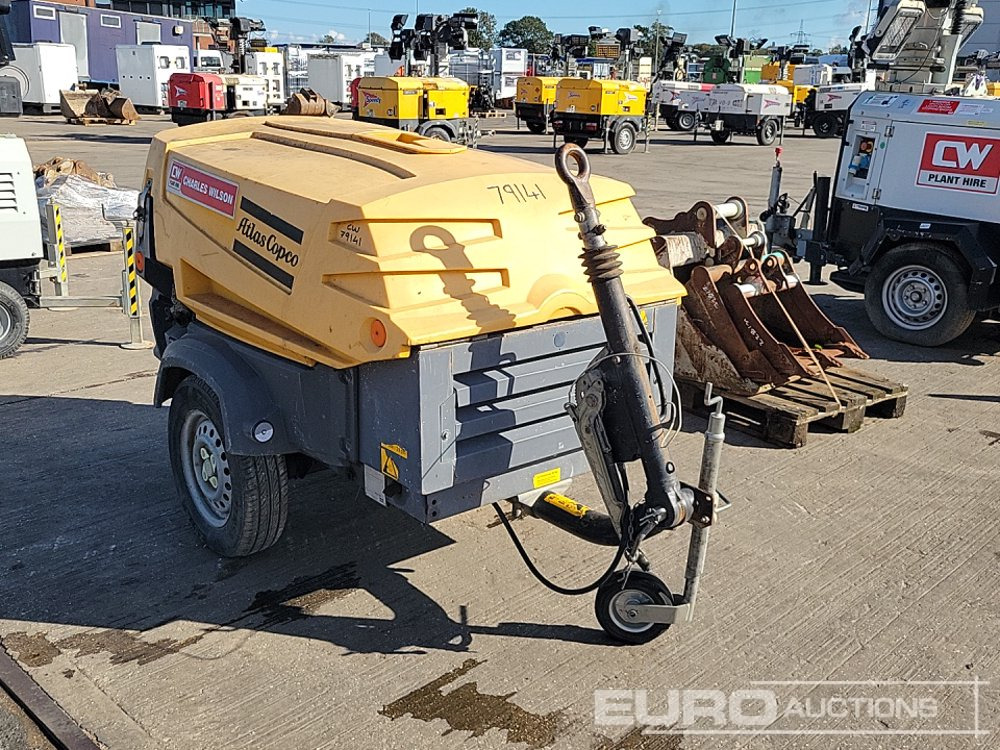 Compresor de aire 2012 Atlas Copco XAS37: foto 7