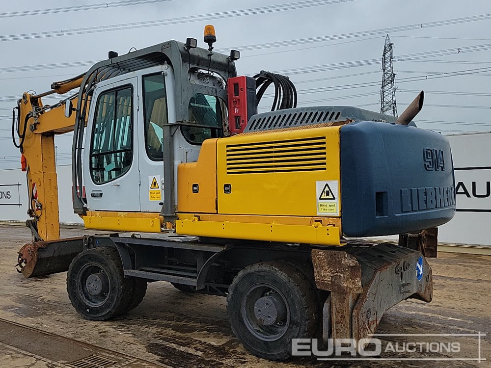 2012 Liebherr 914C - Excavadora de ruedas: foto 3 2012 Liebherr 914C - Excavadora de ruedas: foto 3