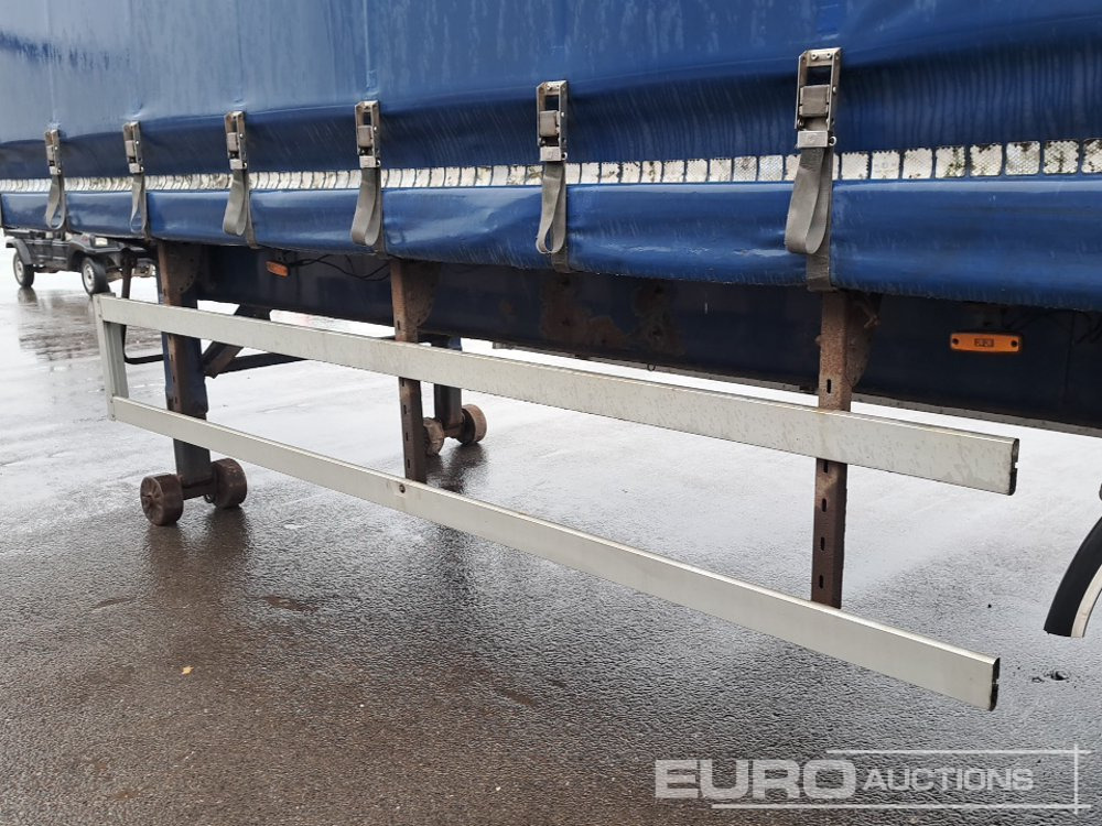 Semirremolque lona 2012 SDC 45' Tri Axle Flat Trailer, BPW Axles: foto 8