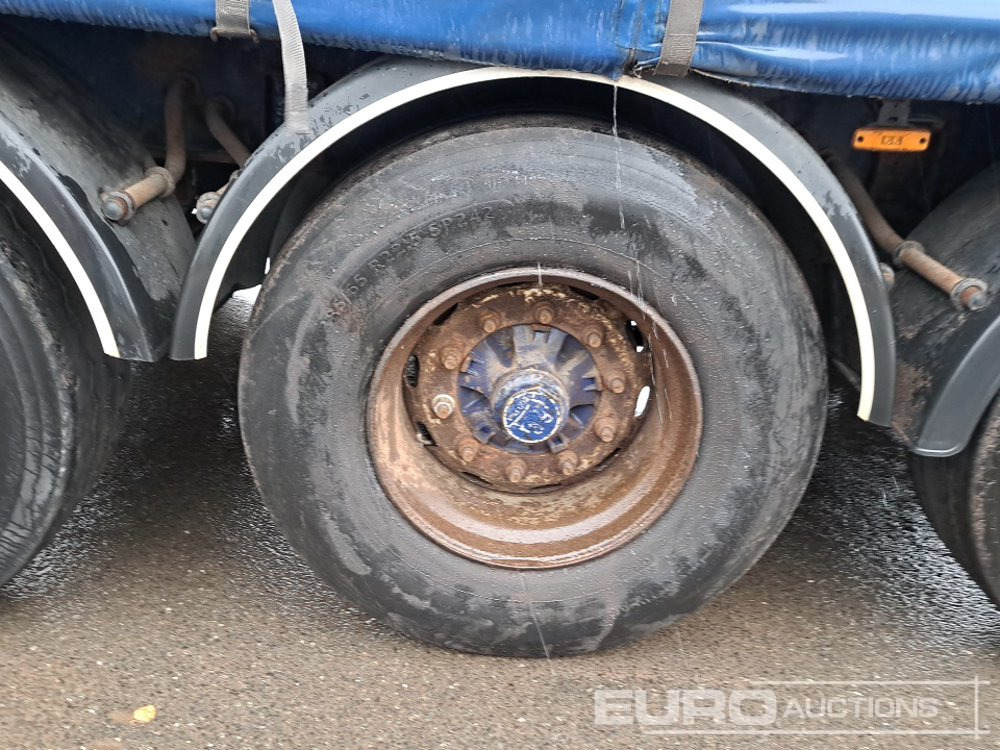 Semirremolque lona 2012 SDC 45' Tri Axle Flat Trailer, BPW Axles: foto 10