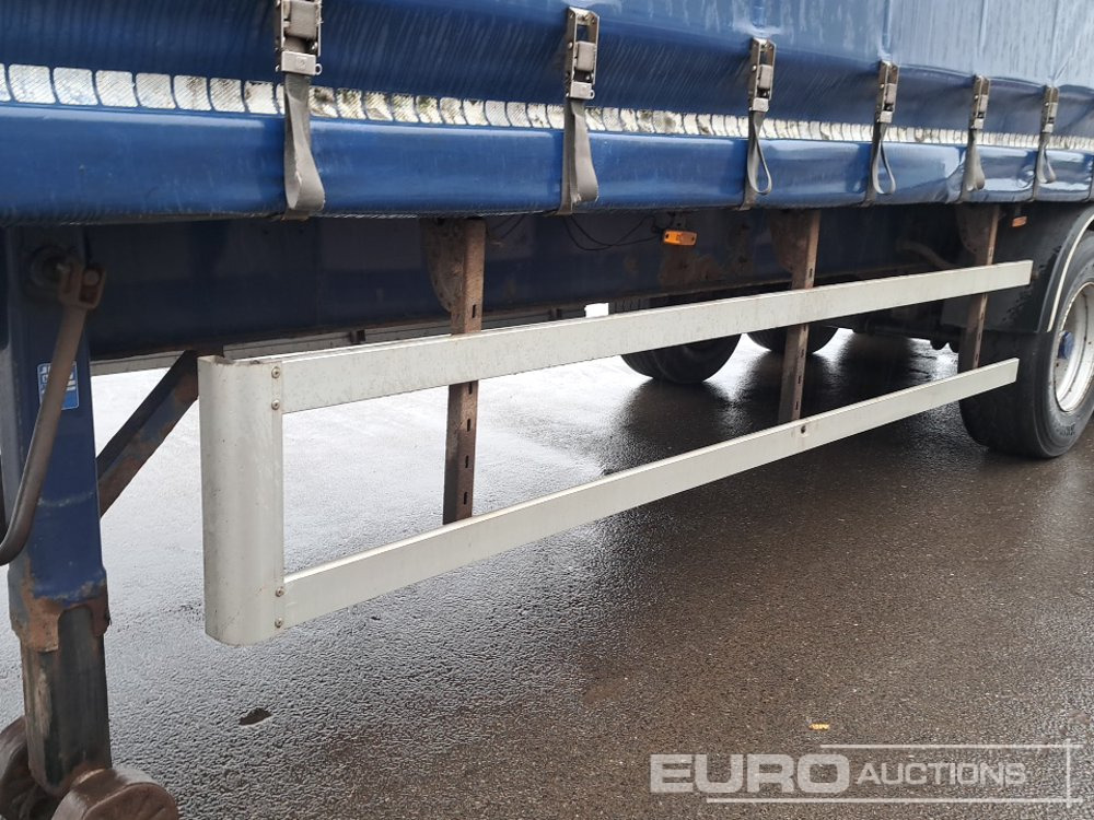 Semirremolque lona 2012 SDC 45' Tri Axle Flat Trailer, BPW Axles: foto 7