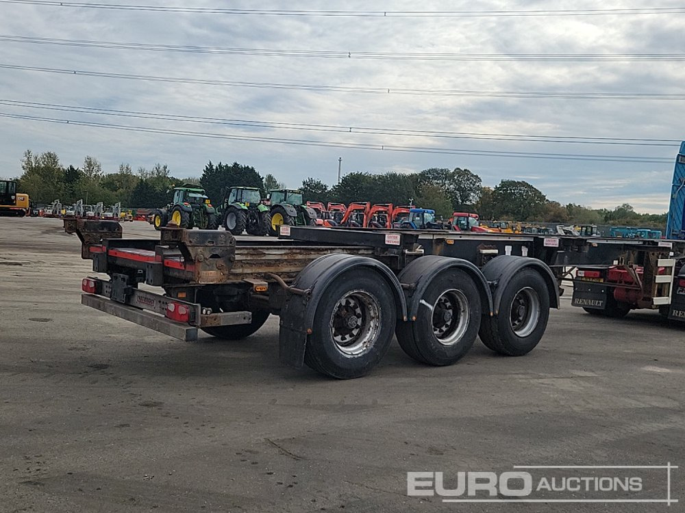 2013 Cartwright Tri Axle Skeleton Trailer, Twist & Lock - Semirremolque plataforma/ Caja abierta: foto 5 2013 Cartwright Tri Axle Skeleton Trailer, Twist & Lock - Semirremolque plataforma/ Caja abierta: foto 5