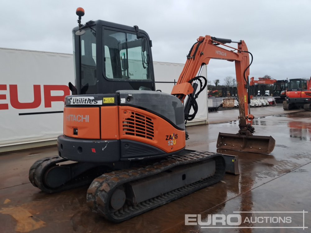 2013 Hitachi ZX52U-3 CLR - Miniexcavadora: foto 5 2013 Hitachi ZX52U-3 CLR - Miniexcavadora: foto 5