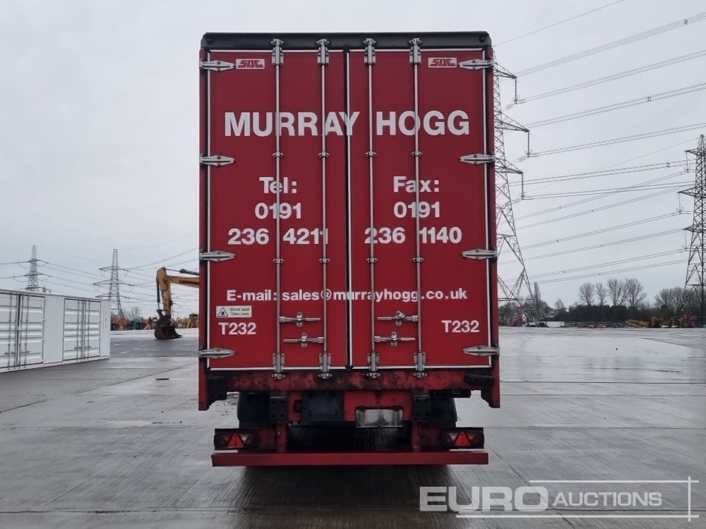 2013 SDC Tri Axle Curtainsider Trailer - Semirremolque lona: foto 4 2013 SDC Tri Axle Curtainsider Trailer - Semirremolque lona: foto 4