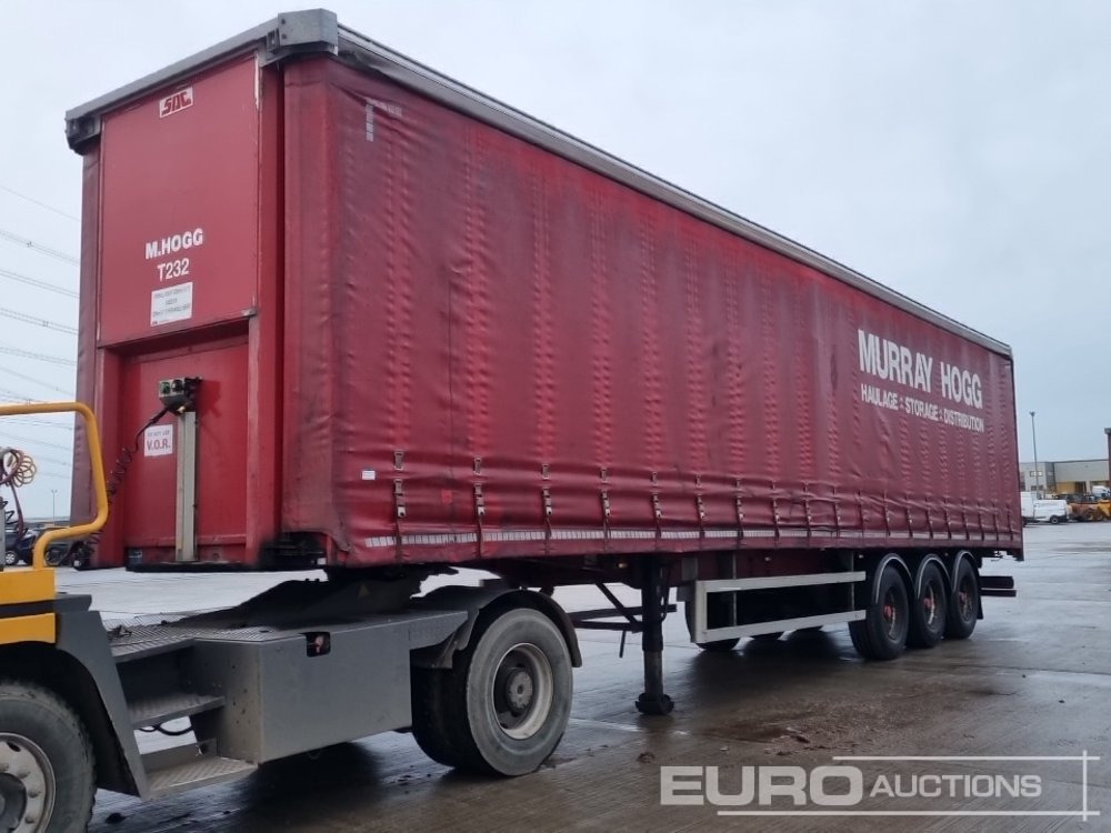 2013 SDC Tri Axle Curtainsider Trailer - Semirremolque lona: foto 1 2013 SDC Tri Axle Curtainsider Trailer - Semirremolque lona: foto 1