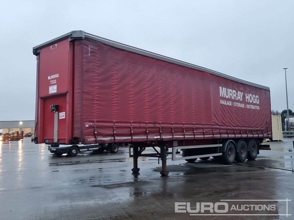 2013 SDC Tri Axle Curtainsider Trailer - Semirremolque lona: foto 1 2013 SDC Tri Axle Curtainsider Trailer - Semirremolque lona: foto 1