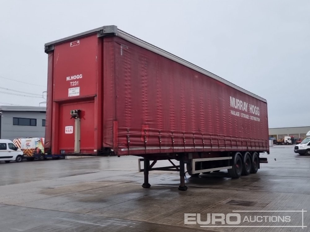 2013 SDC Tri Axle Curtainsider Trailer - Semirremolque lona: foto 1 2013 SDC Tri Axle Curtainsider Trailer - Semirremolque lona: foto 1