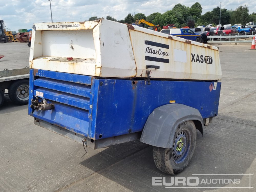 2014 Atlas Copco XAS137 - Compresor de aire: foto 5 2014 Atlas Copco XAS137 - Compresor de aire: foto 5